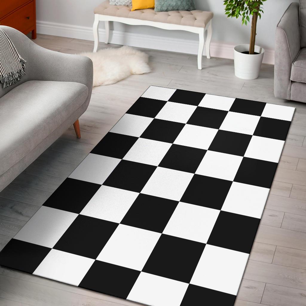 Chessboard Area Rug