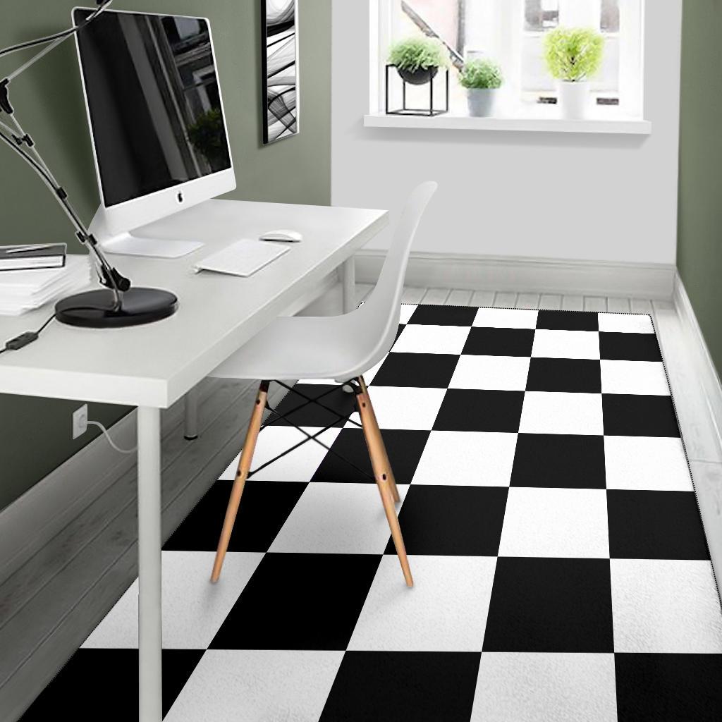 Chessboard Area Rug
