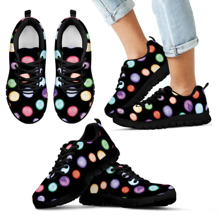Color Bubbles Kid's Sneakers