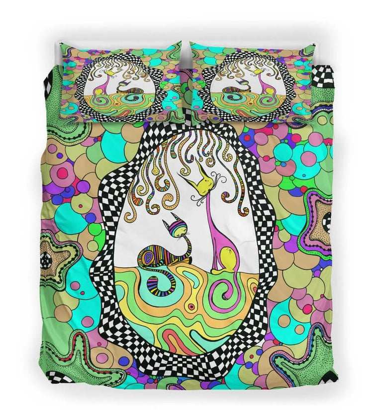 Colorful Cats Bedding Set