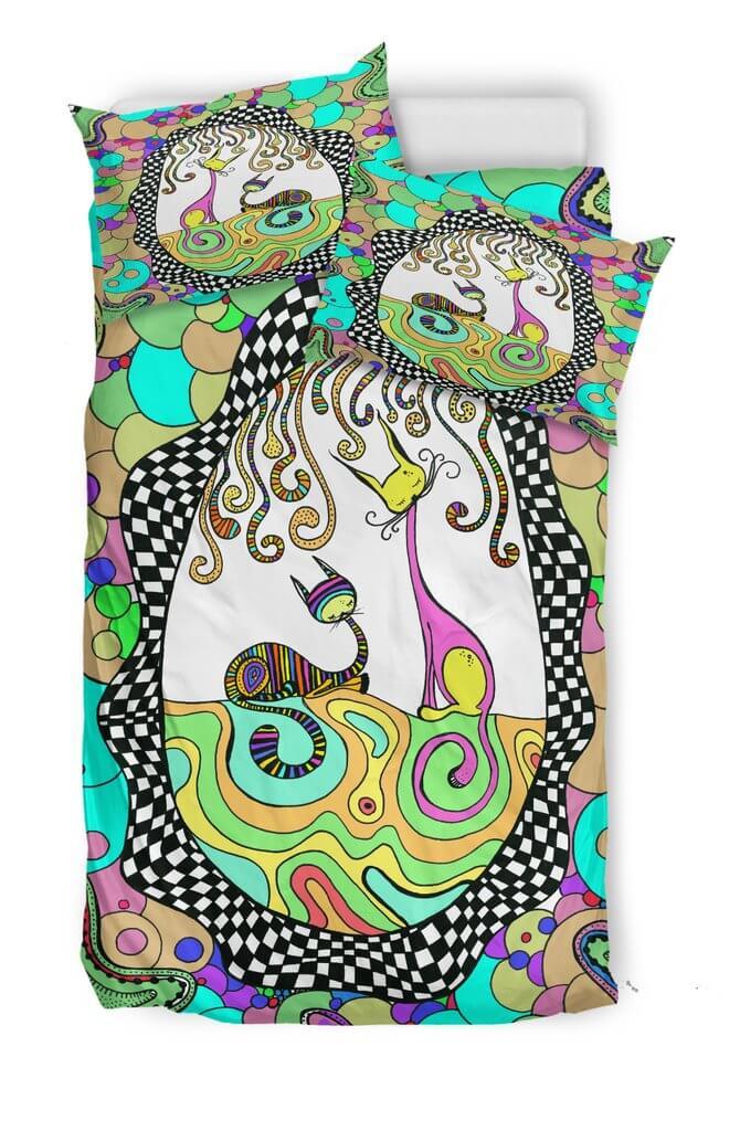 Colorful Cats Bedding Set