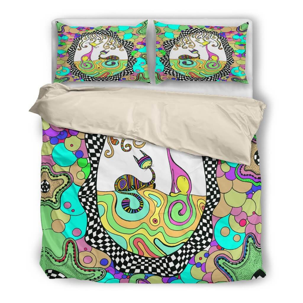 Colorful Cats Bedding Set