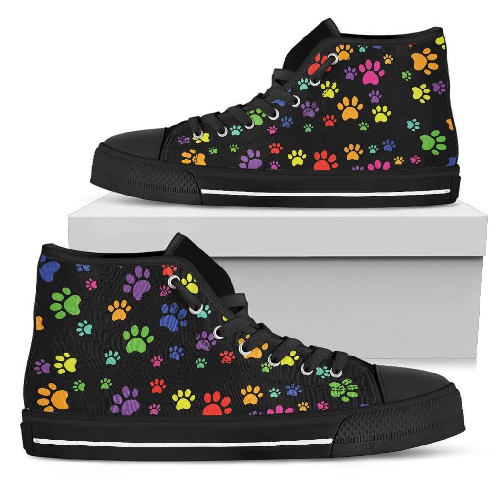 Colorful Paws High Top