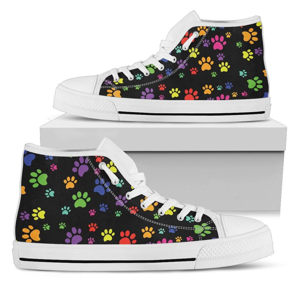 Colorful Paws High Top