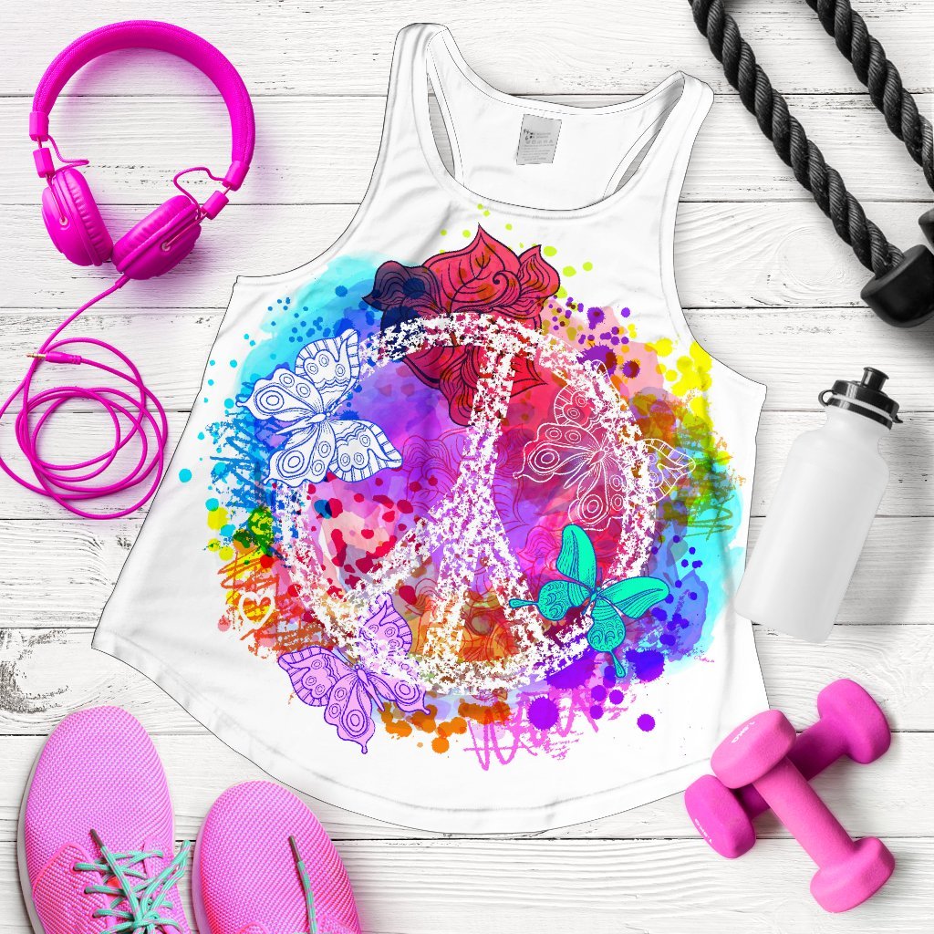 Colorful Peace Women's Tank
