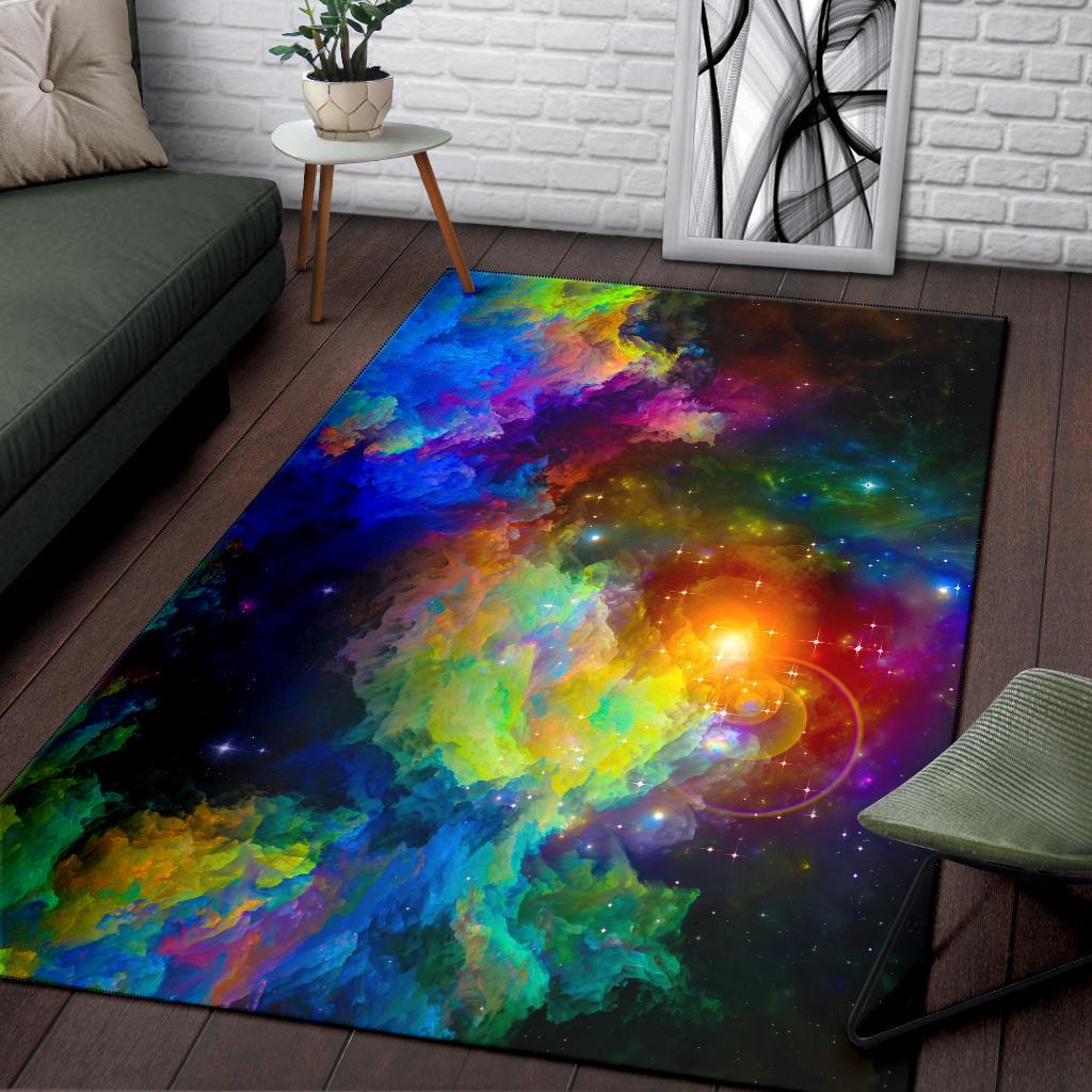 Colorful Universe Area Rug