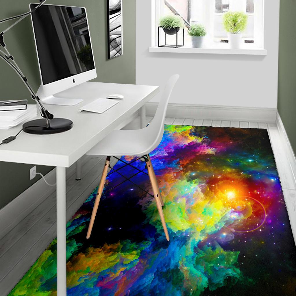 Colorful Universe Area Rug
