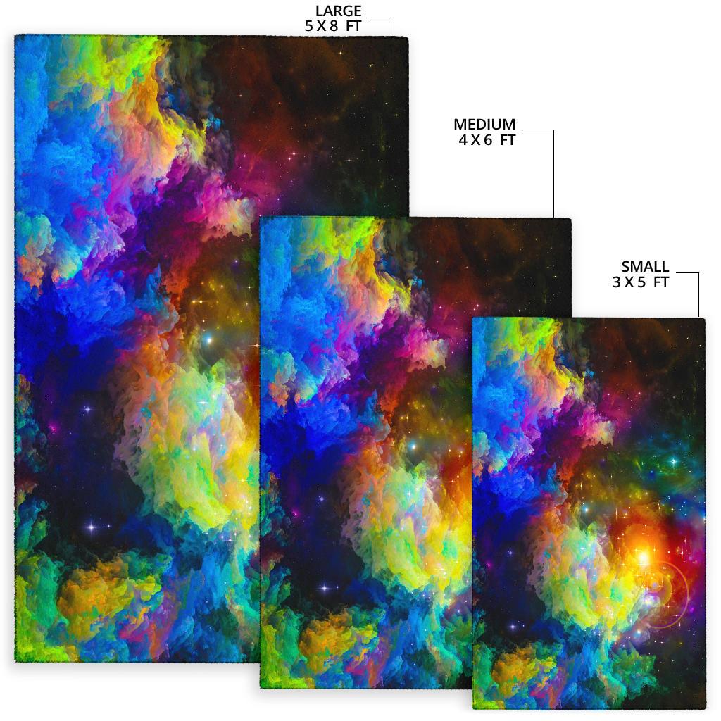 Colorful Universe Area Rug