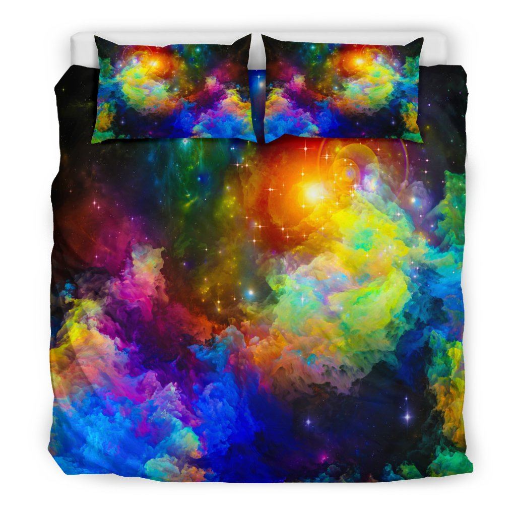 Colorful Universe Bedding