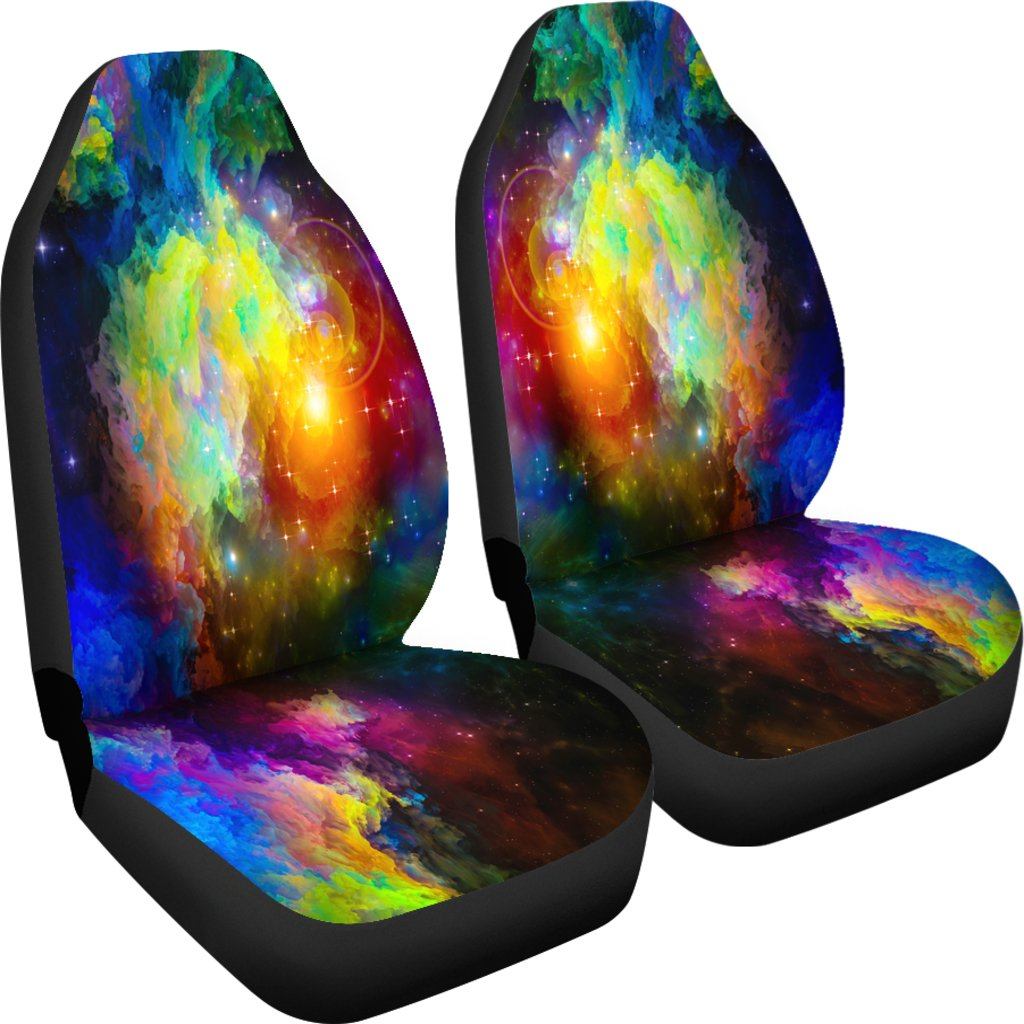 Colorful Universe Car Seat Covers