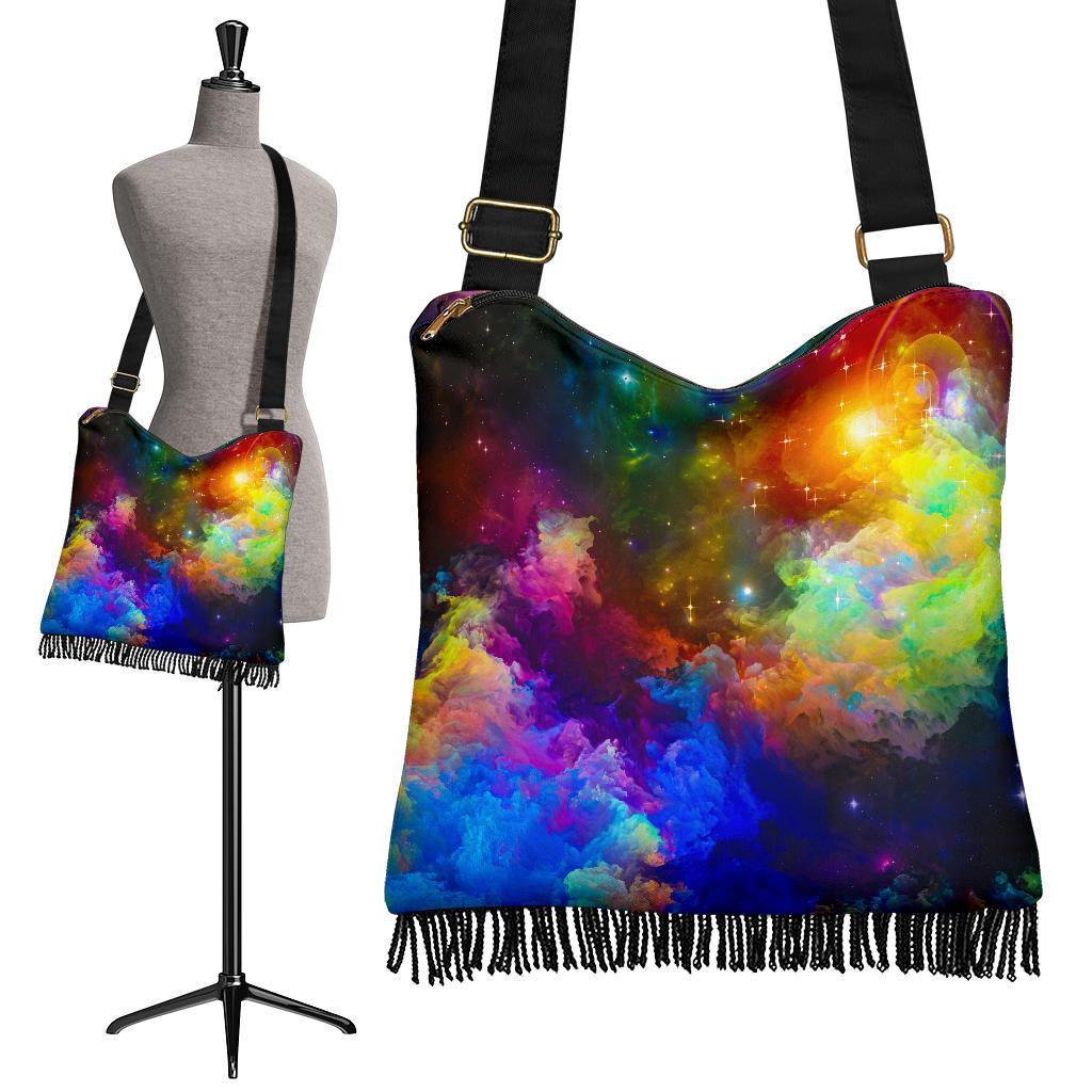 Colorful Universe Crossbody Bag