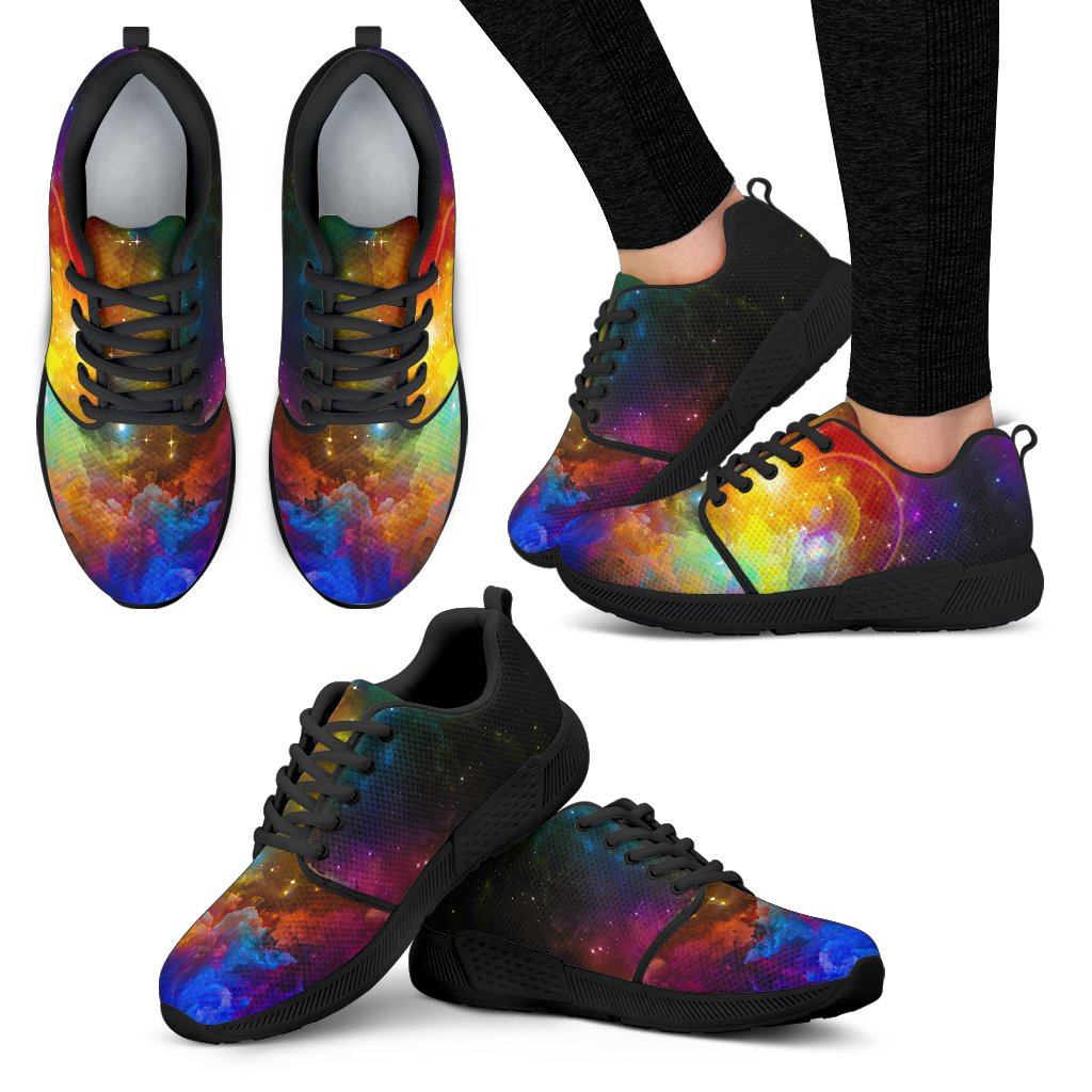 Colorful Universe Women's Athletic Sneakers