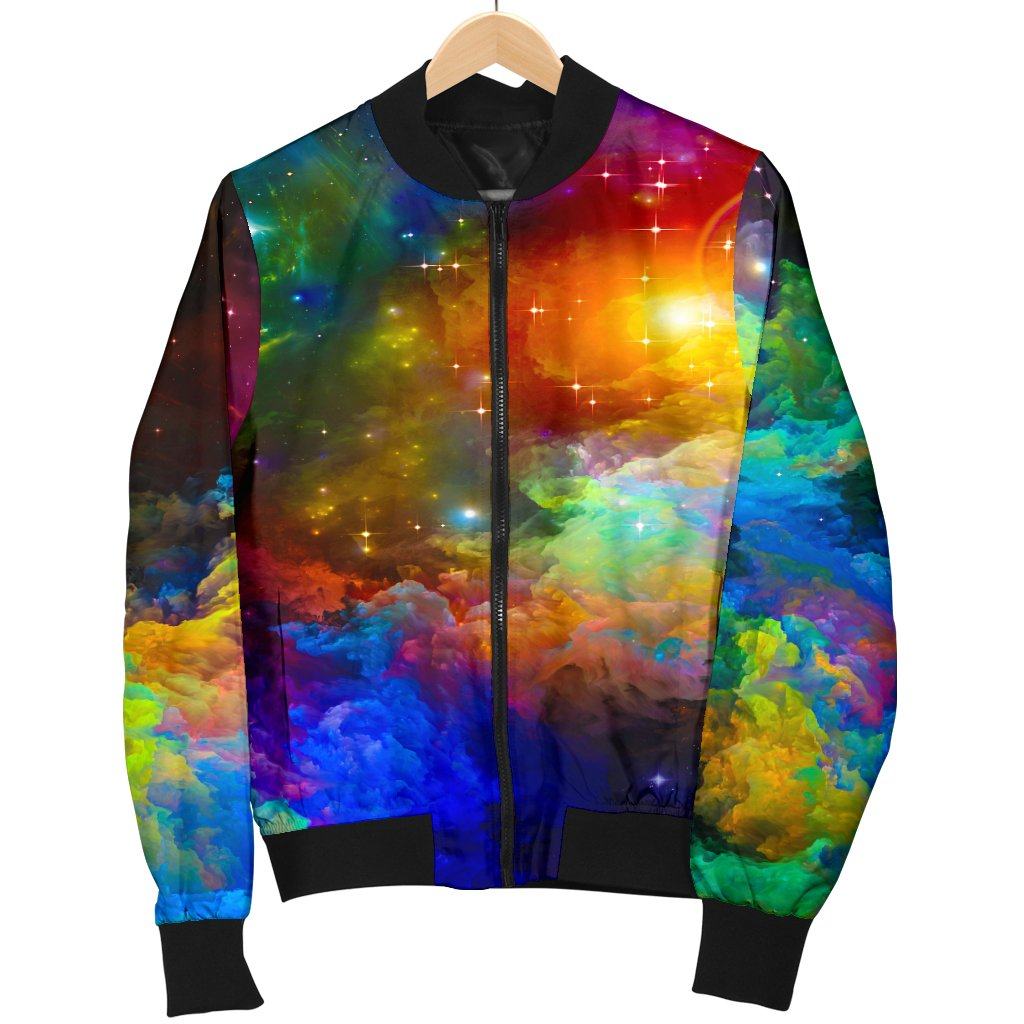 Colorful Universe Women's Bomber Jacket