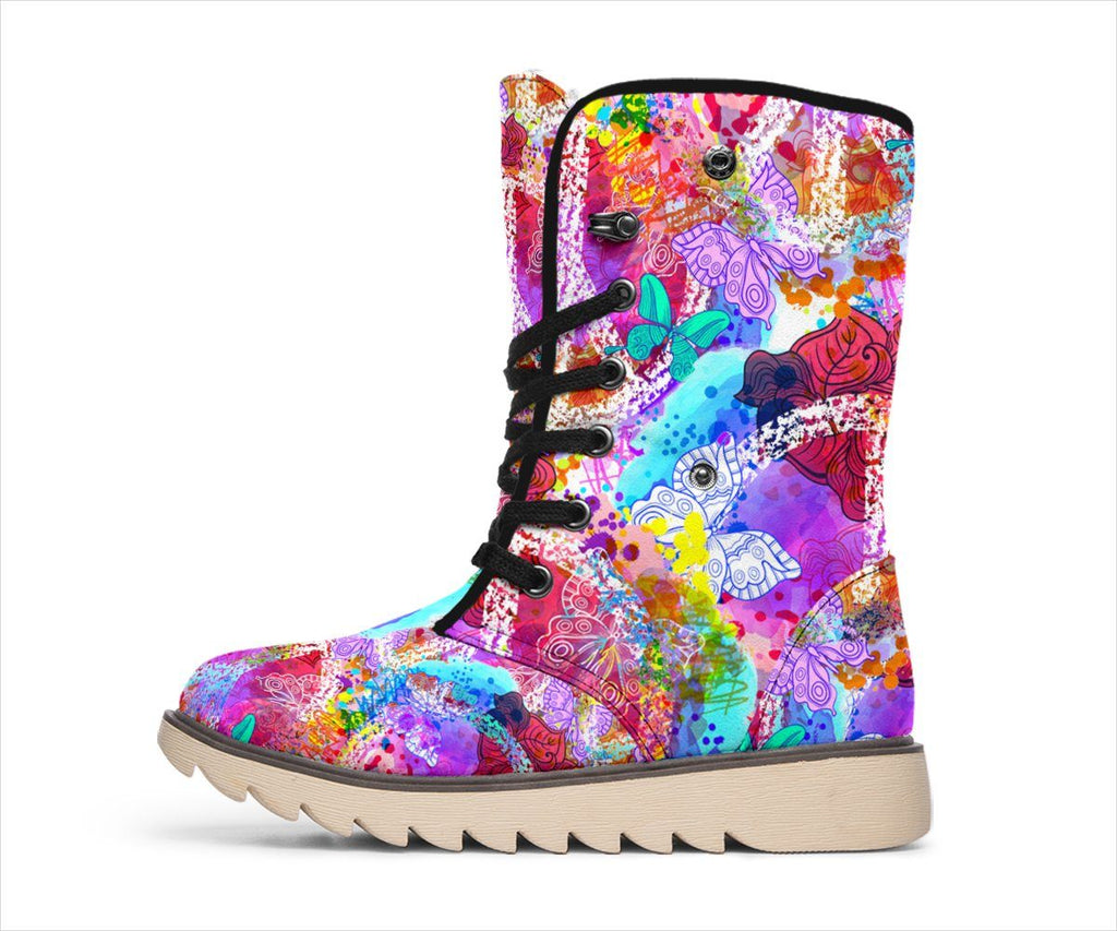 Colors of Peace Polar Boots