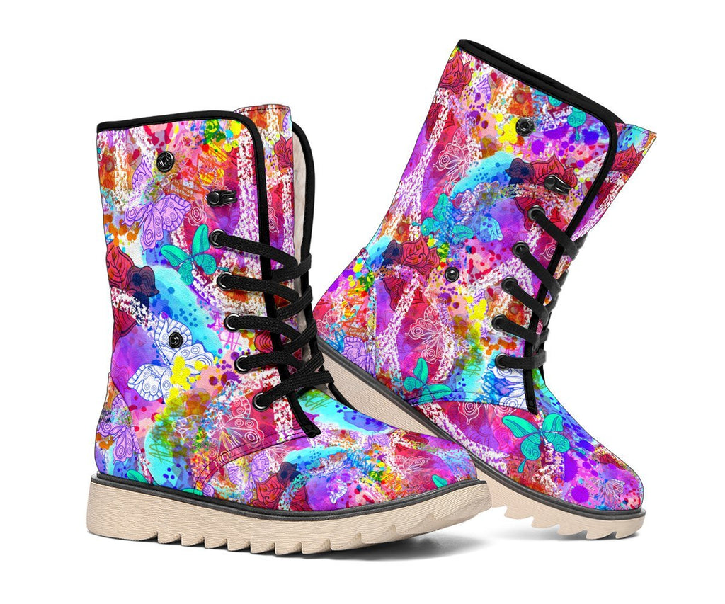 Colors of Peace Polar Boots