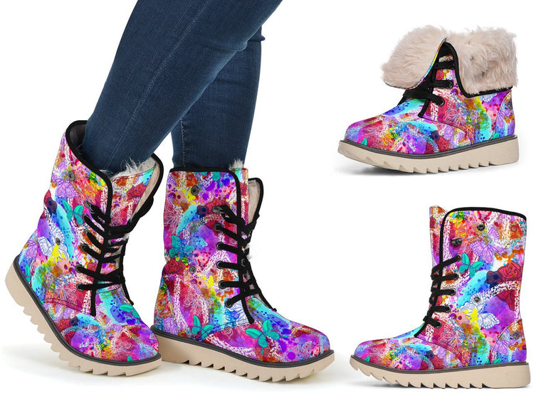 Colors of Peace Polar Boots