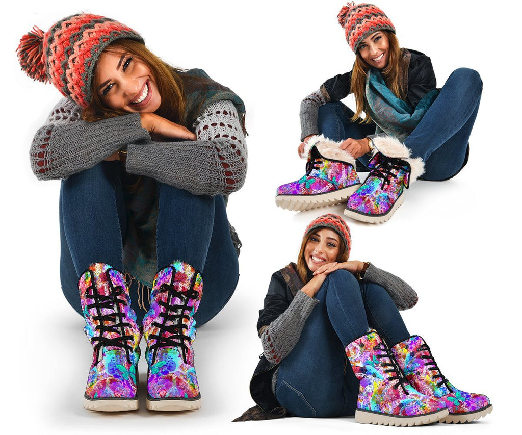 Colors of Peace Polar Boots