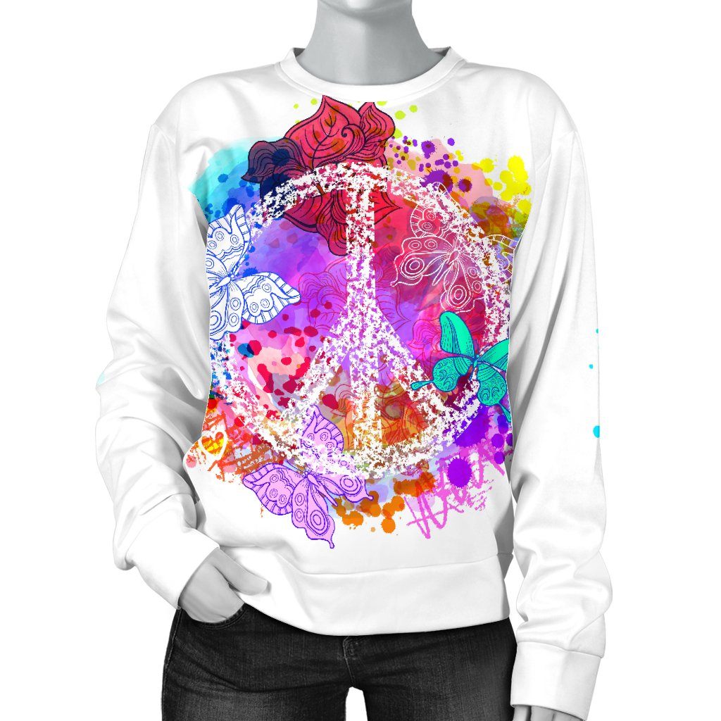 Colors Of Peace Women's Sweater