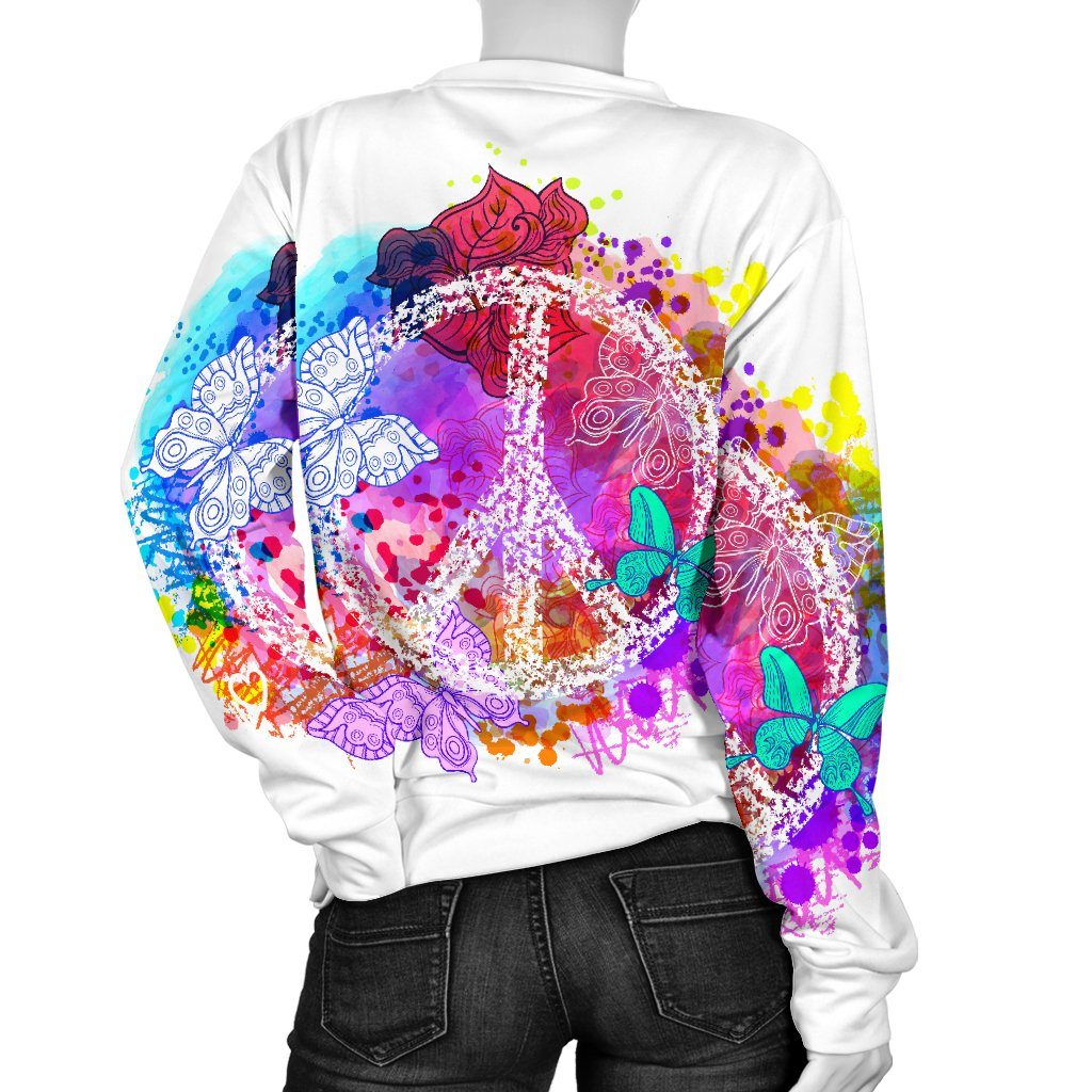 Colors Of Peace Women's Sweater