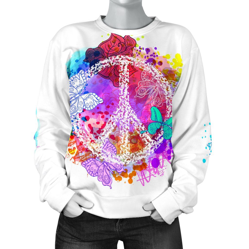 Colors Of Peace Women's Sweater