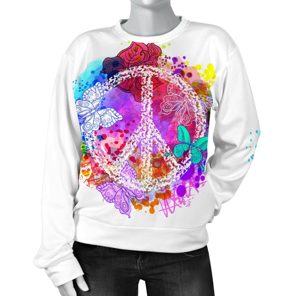 Colors Of Peace Women's Sweater