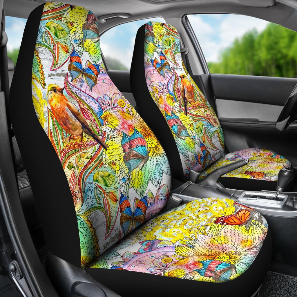 Colors of spring Auto seat covers Your Amazing Design
