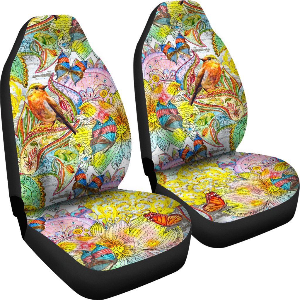 Colors Of Spring Car Seat Covers
