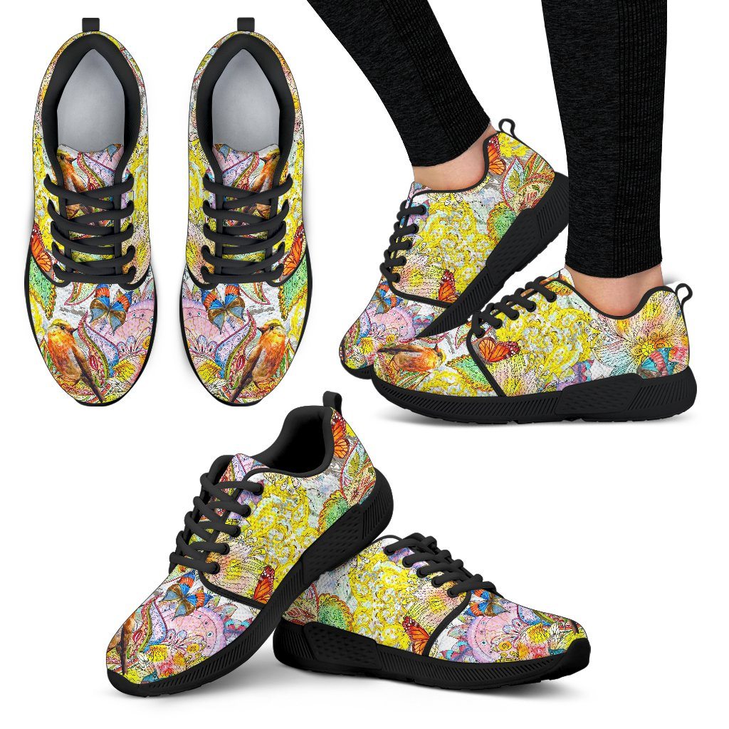 Colors Of Spring Women's Athletic Sneakers