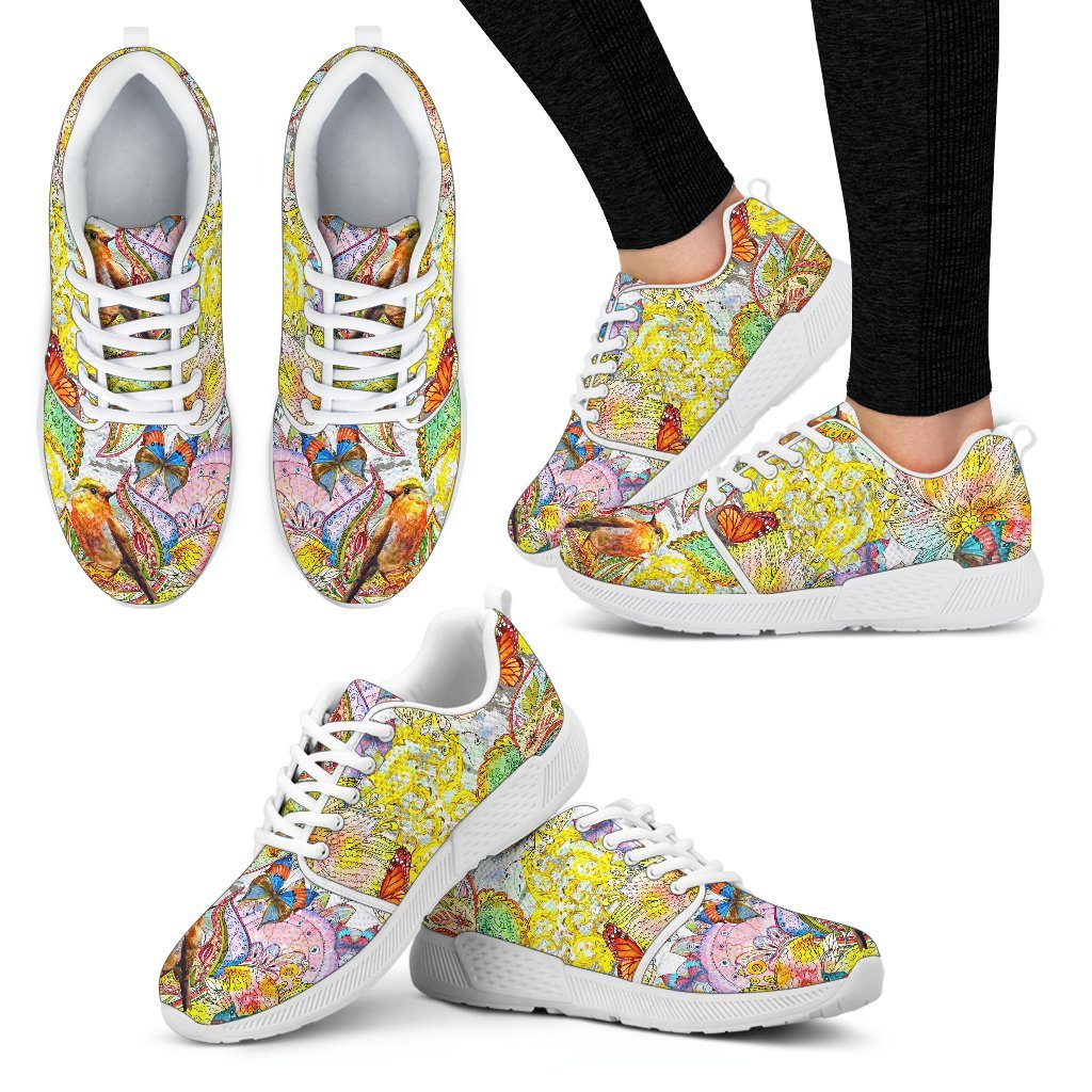 Colors Of Spring Women's Athletic Sneakers