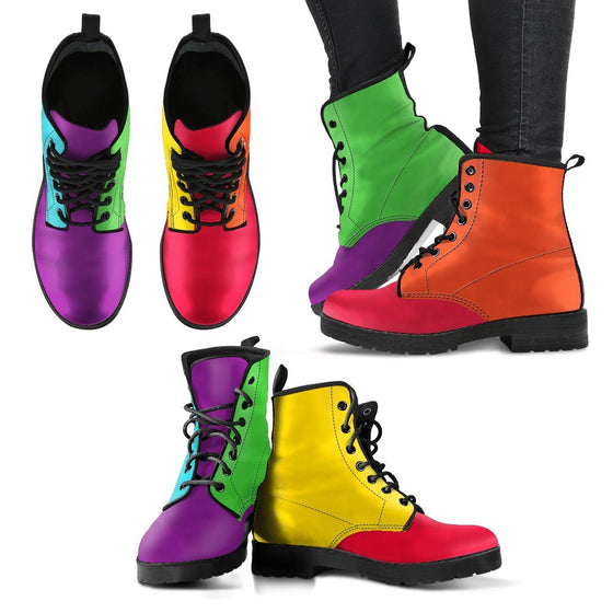 Colors Of The Rainbow Boots