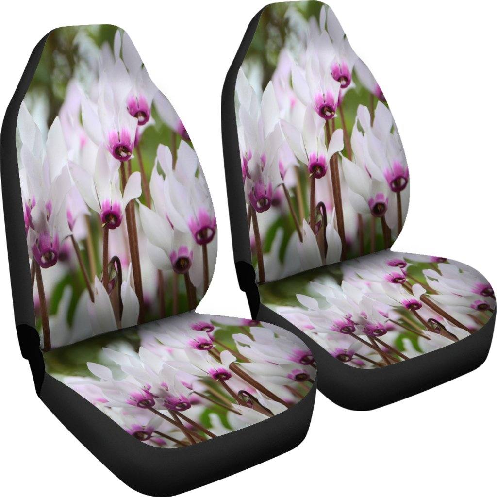 Cyclamens Car Seat Covers