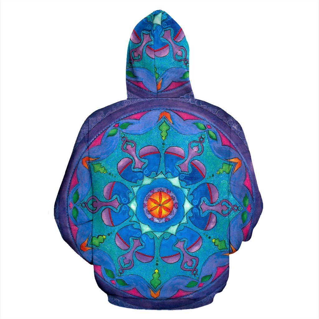 Dance Of The Heart Mandala Hoodie