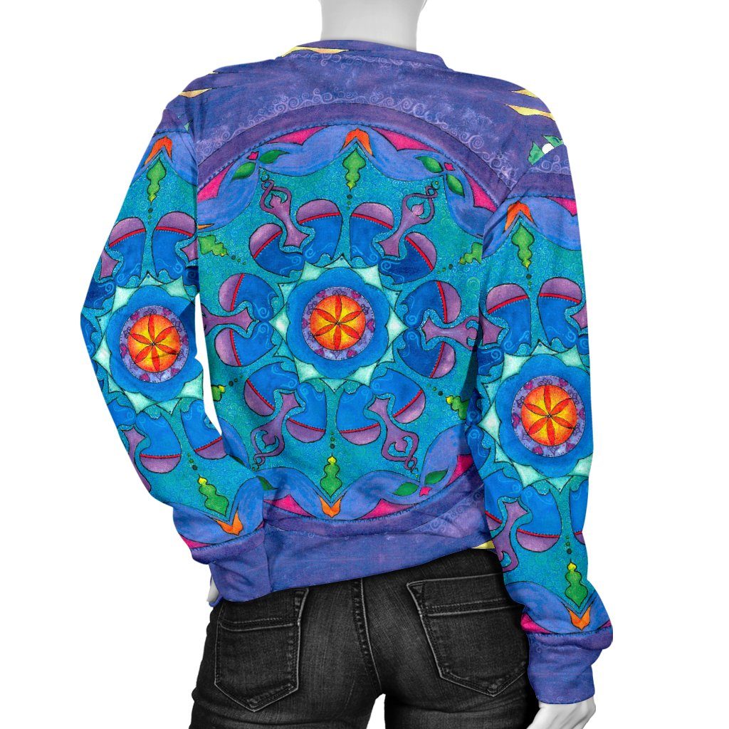 Dance Of The Heart Mandala Sweater