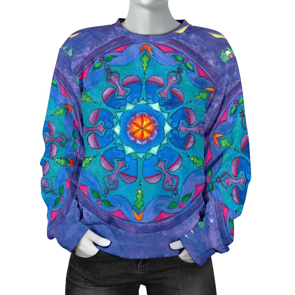 Dance Of The Heart Mandala Sweater