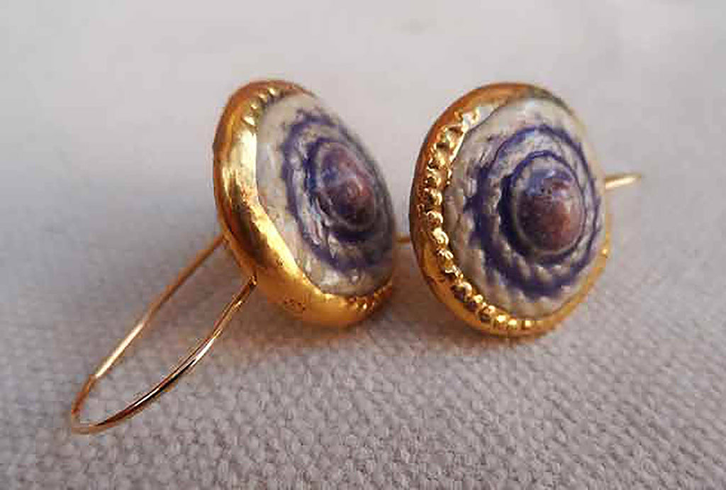 Earrings - Pearl Of Love Hanging Handmade Earrings