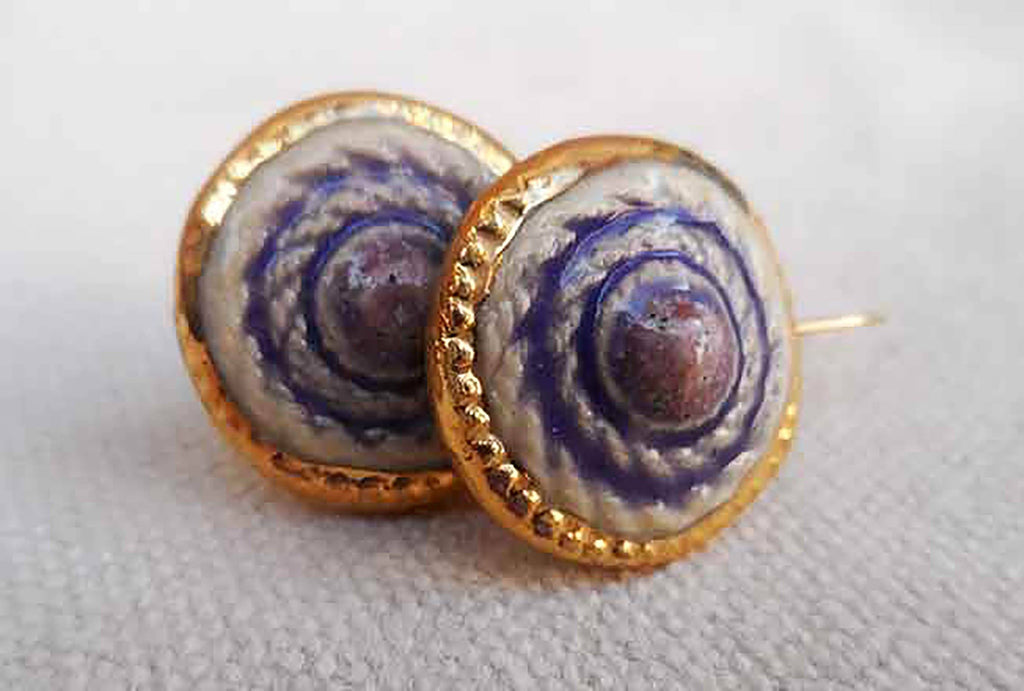 Earrings - Pearl Of Love Hanging Handmade Earrings