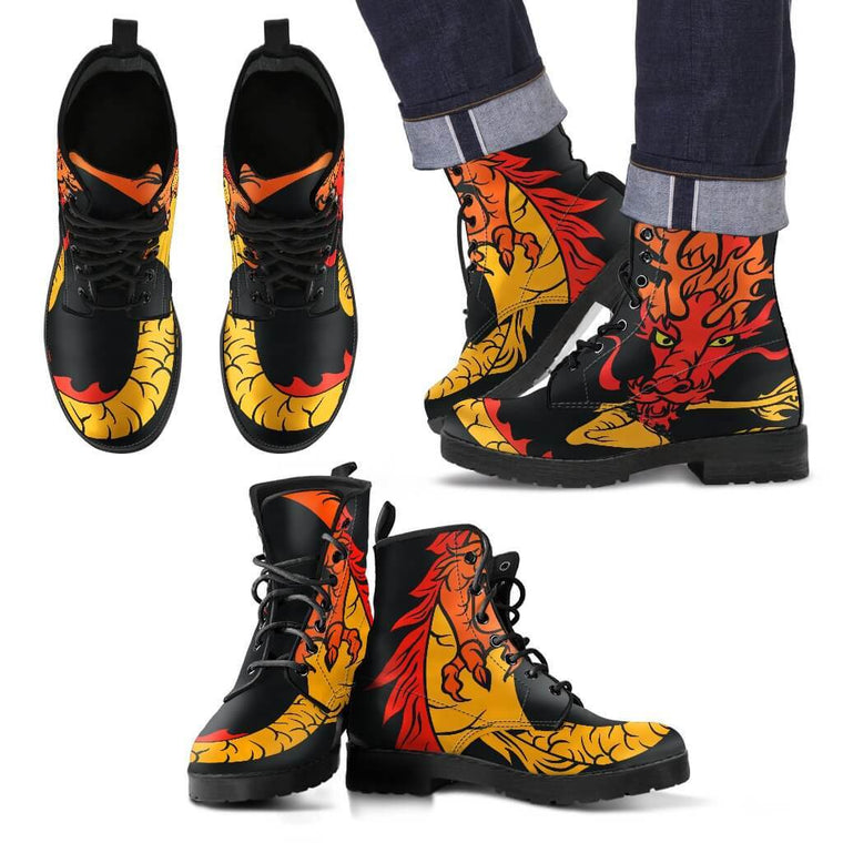 Flame Dragon Men's Boots