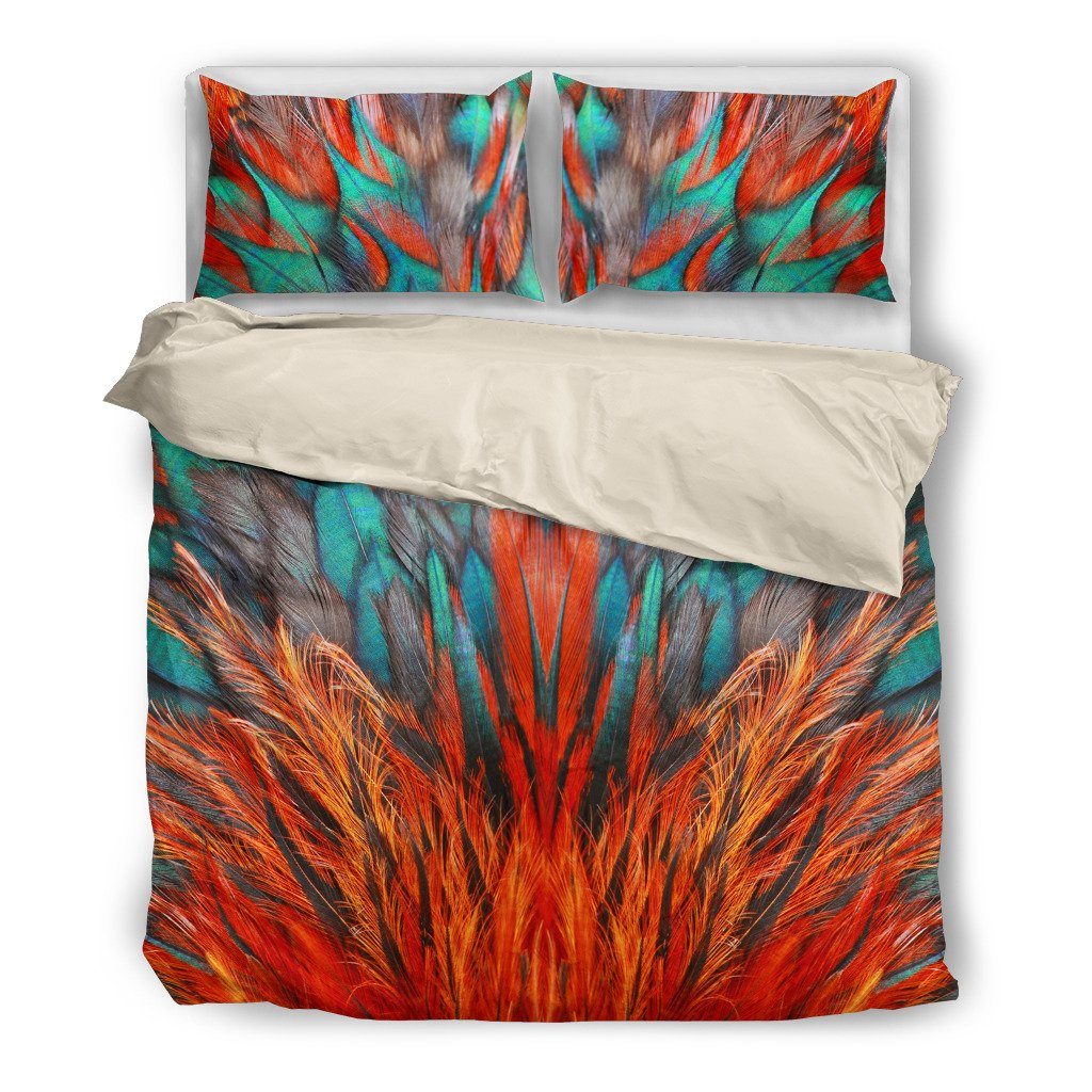 Flame Feathers Bedding Set