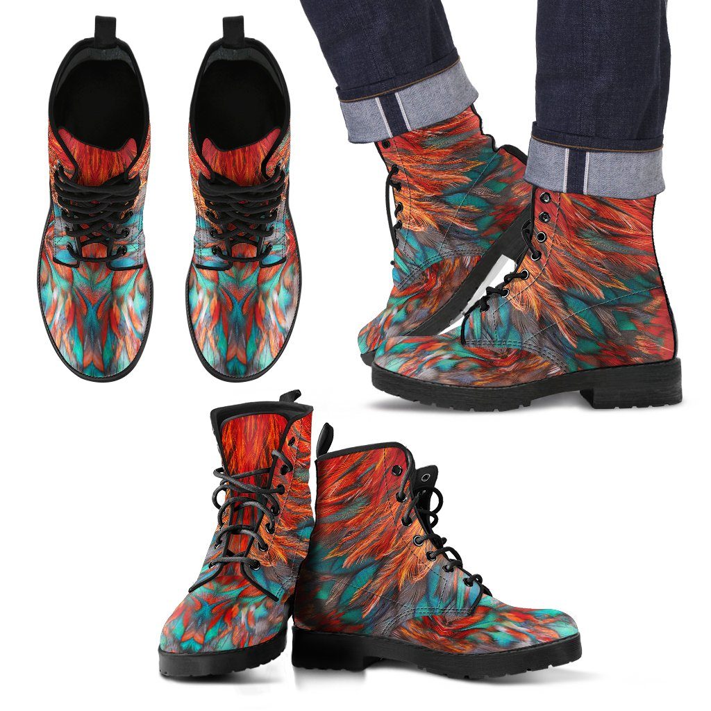 Flame Feathers Men's Boots