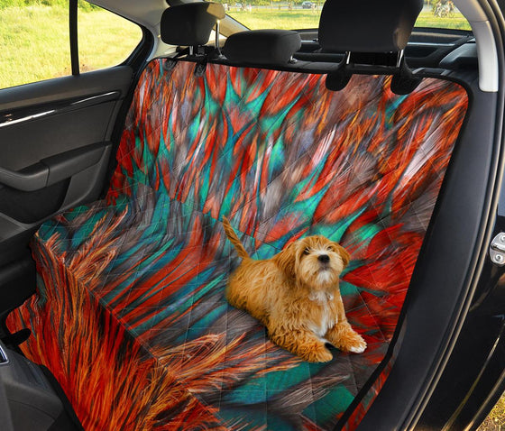 Flame Feathers Pet Seat Covers