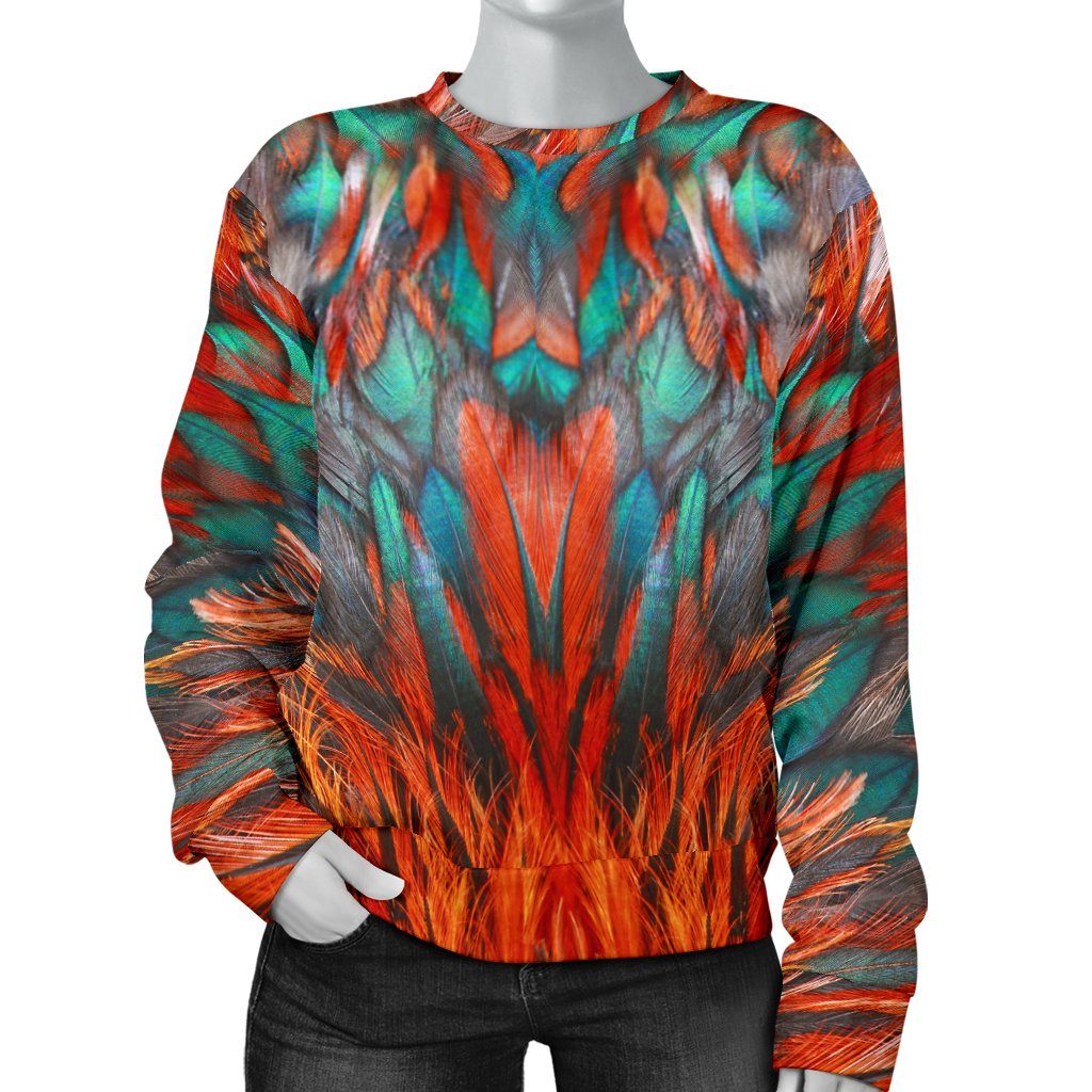 Flame Feathers Women's Sweater