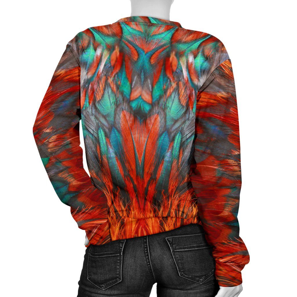 Flame Feathers Women's Sweater