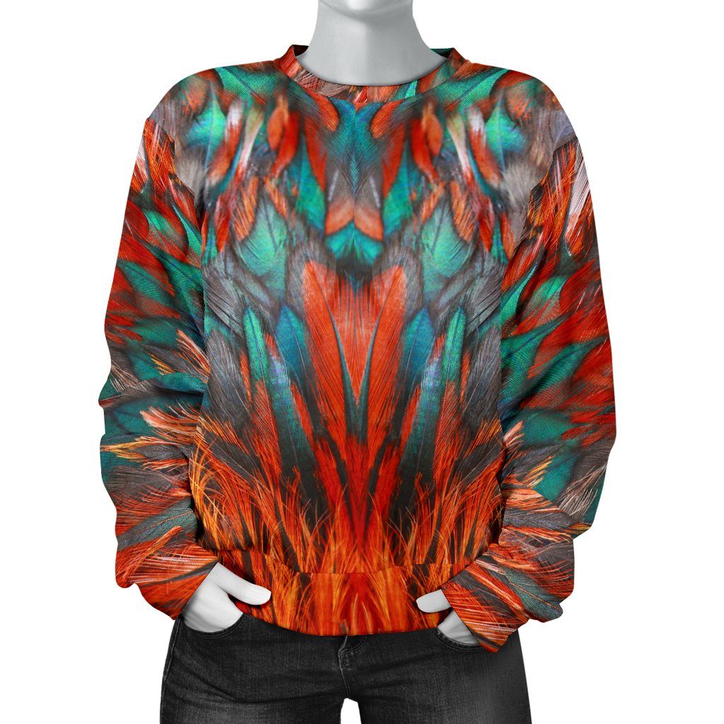 Flame Feathers Women's Sweater