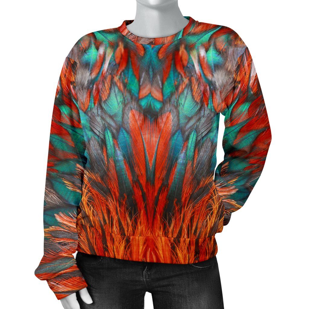 Flame Feathers Women's Sweater