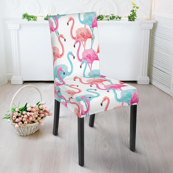 Flamingo Dining Chair Slipcover