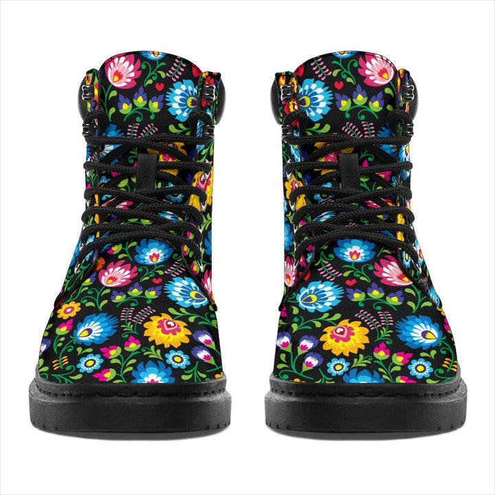 Floral All Weather Boots