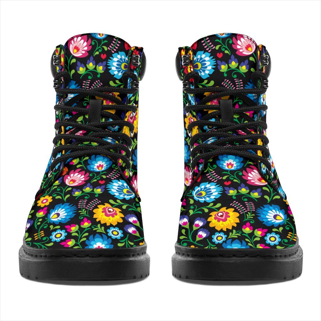 Floral All Weather Boots