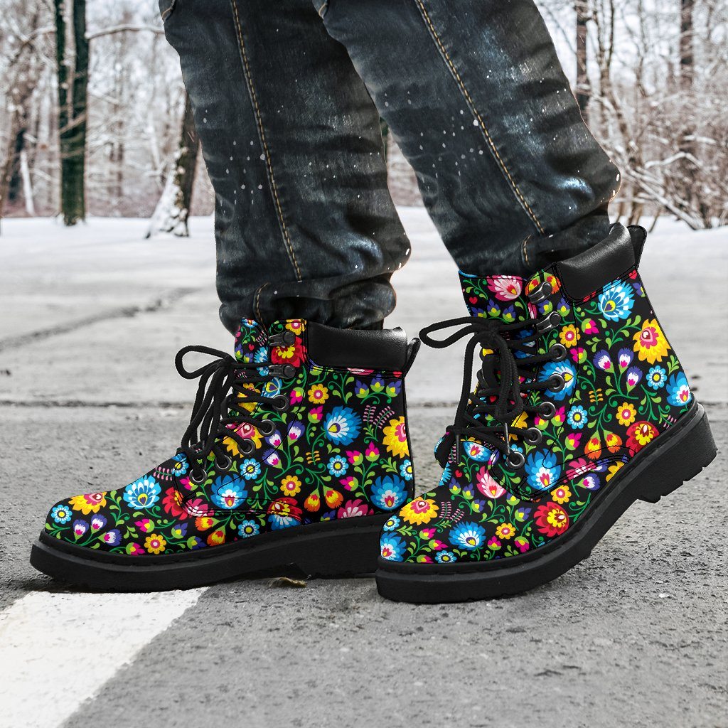 Floral All Weather Boots