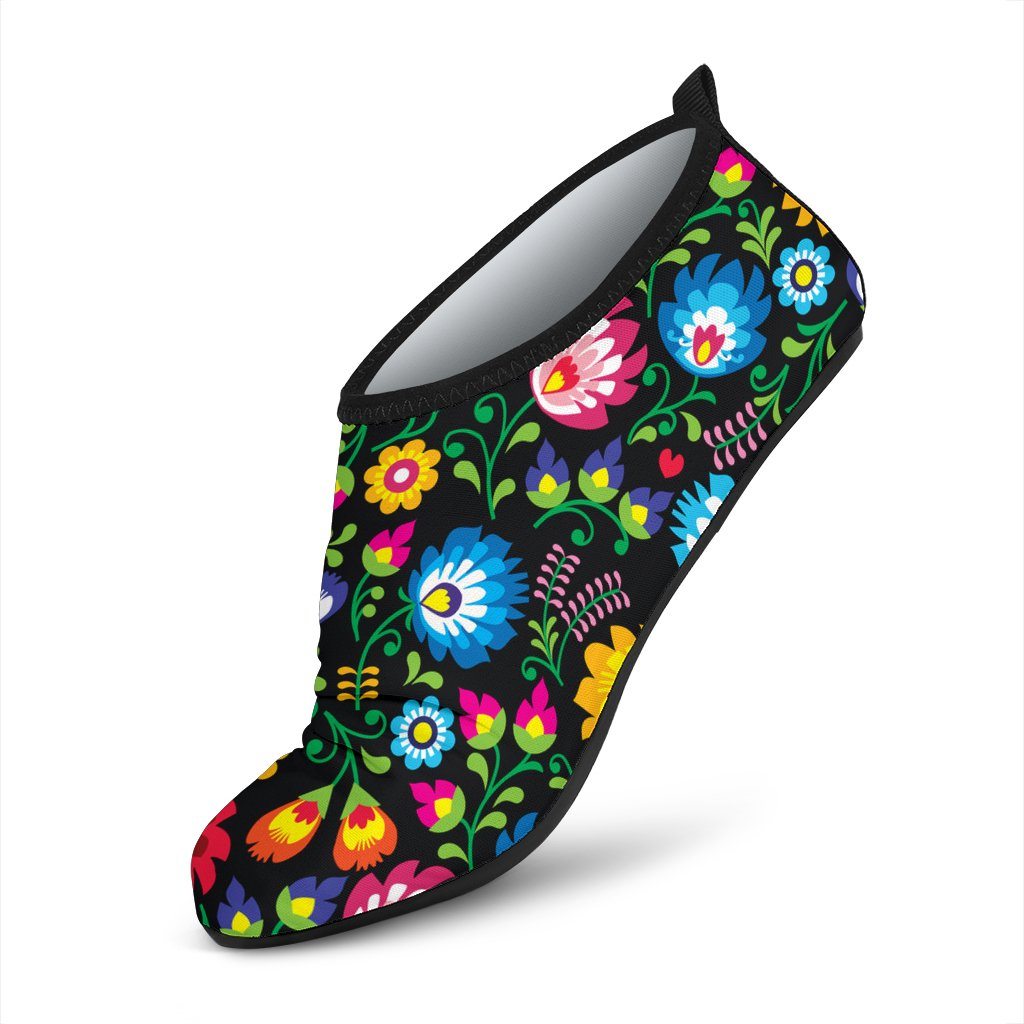 Floral Aqua Shoes