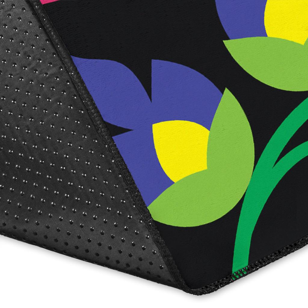 Floral Area Rug